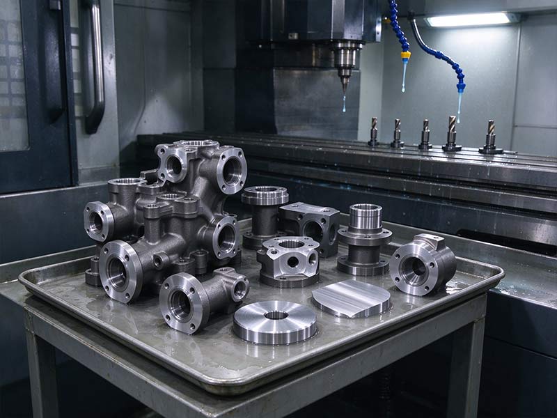 CNC-CP04 Cast Steel Precision Machined Component