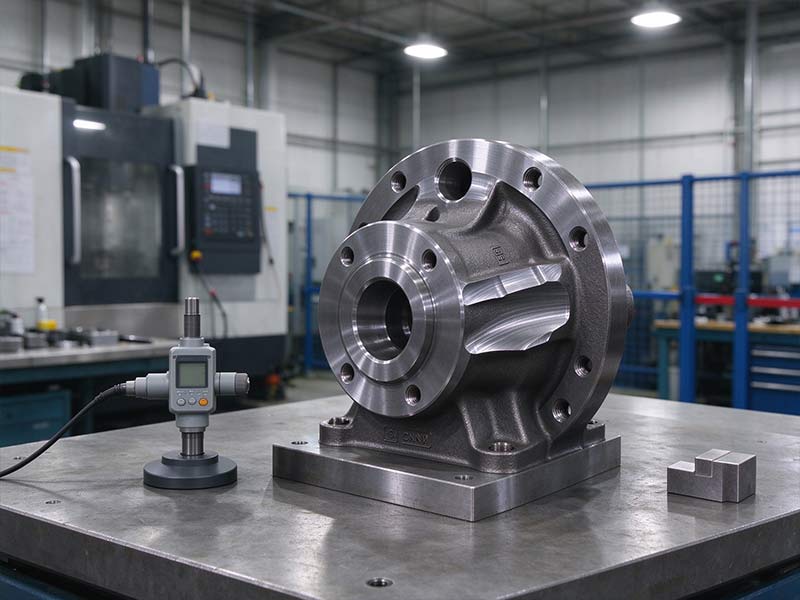 CNC-CP04 Cast Steel Precision Machined Component
